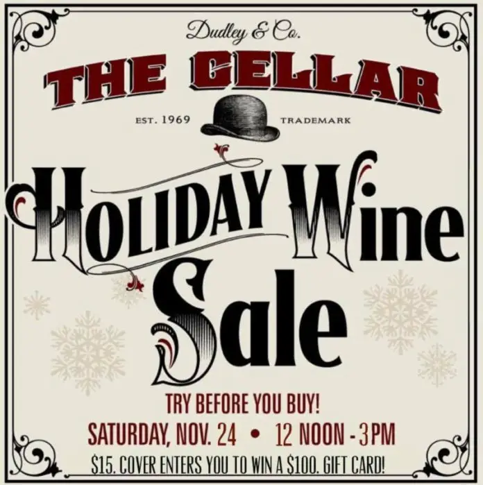 Cellar Holiday Wine Sale