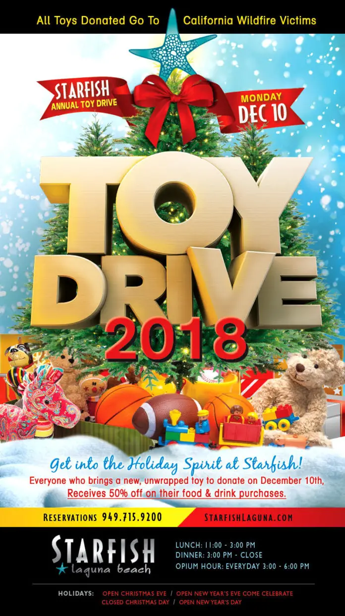 Toy Drive For Starfish