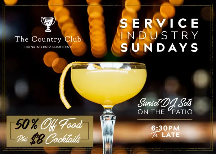 Country Club The Industry Sunday