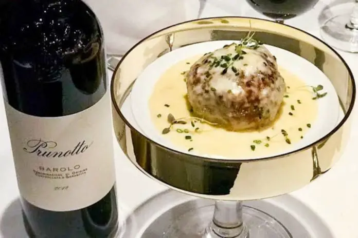 Davio's $100 Meatball