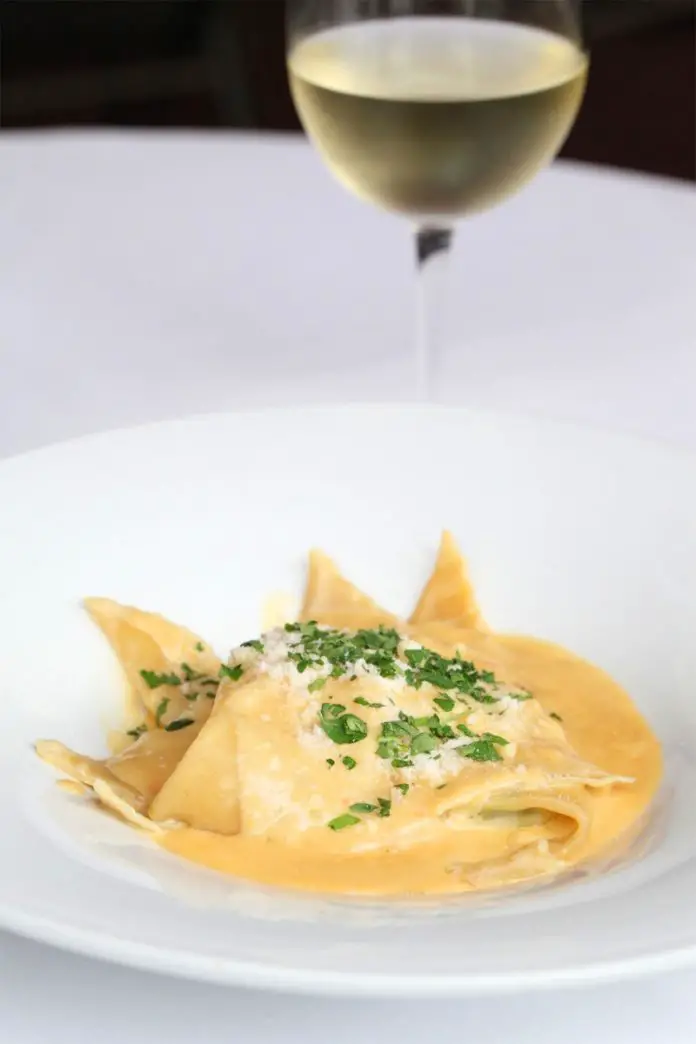 Davio's Lemon Ricotta Ravioli