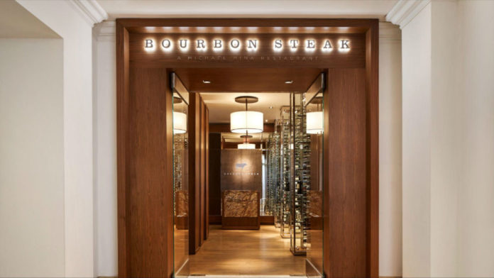 Bourbon Steak Entrance