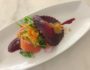 Selanne Steak Tavern Beet Ravioli Salad