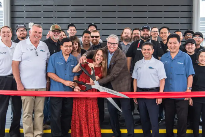 Steel Craft Bellflower Opening