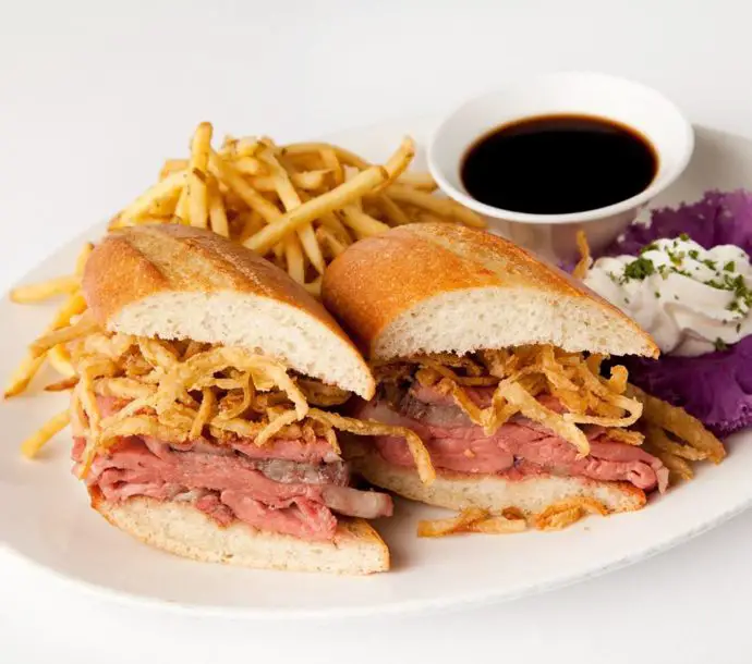 Summit House Prime Rib Dip