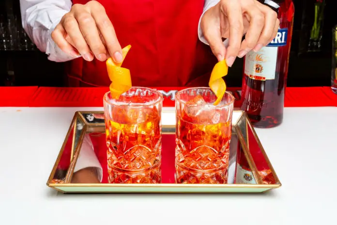 Inspire Artistic Minds Negroni Week Bartender's Competition