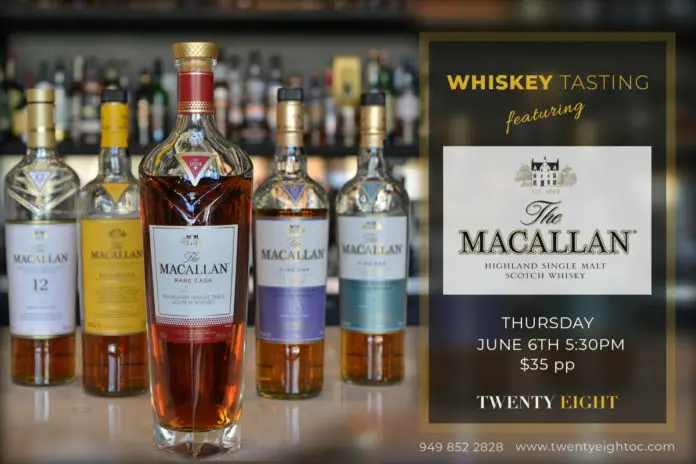 Twenty Eight Macallan Tasting