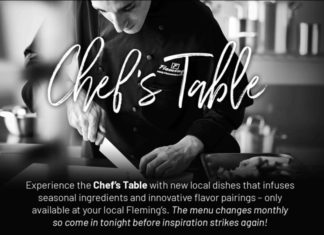 Fleming's Chef's Table