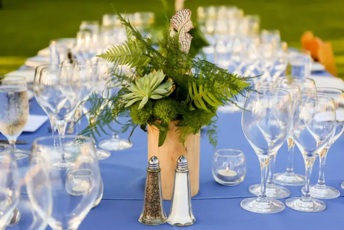 Ritz Carlton Wine Glass Tablescape Pacific Dream Photography