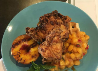 Eat Street Kitchen Fried Chicken With Peach Chutney