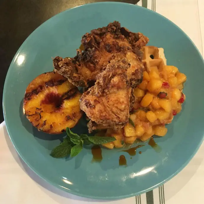 Eat Street Kitchen Fried Chicken With Peach Chutney