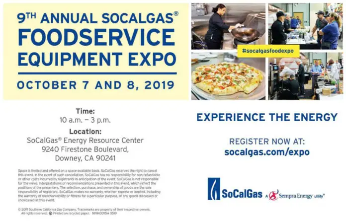 2019 Foodservice Equipment Expo