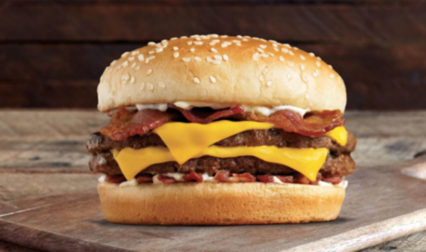 Farmer Boys Xtreme Bacon Boy Burger