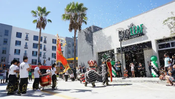 Loose Leaf Boba Company At The Streets Grand Opening Chinese Lion Dance On September 15 2018 Photo