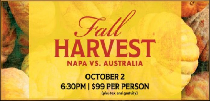 TAPS Fish House & Brewery Fall Harvest Pairing Dinner