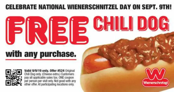 Wienerschnitzel Nat Day