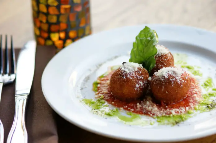 Brunos Italian Kitchen Arancini Risotto Balls