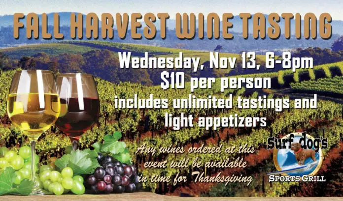 Fall Harvest Wine Tasting