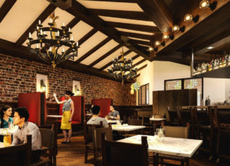 Little Onion Mexican Restaurant Rendering