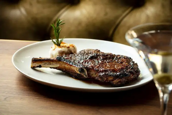 Old Brea Chop House Tomahawk Ribeye Steak