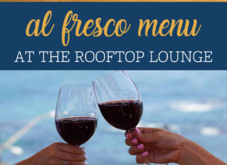 Rooftop Lounge Al Fresco Menu