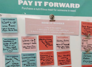 Everytable Pay It Forward Notes