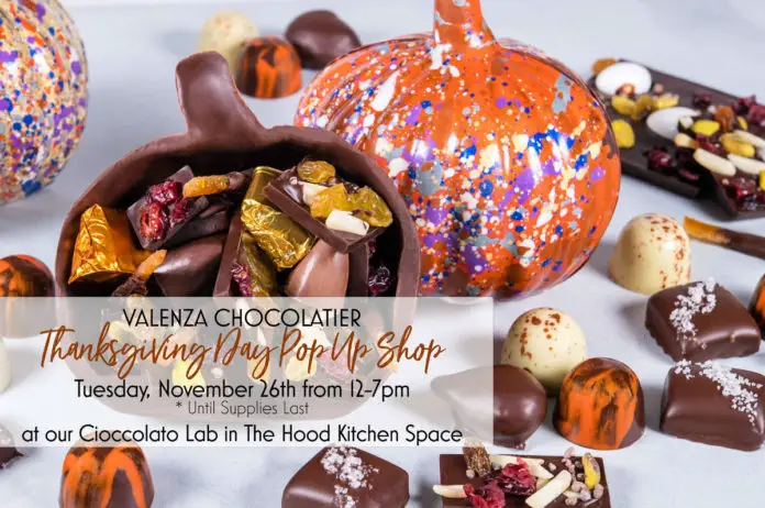 Valenza Chocolatier Thanksgiving