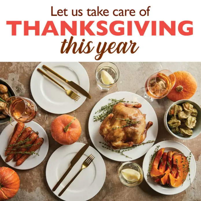 Thanksgiving Catal Restaurant Anaheim