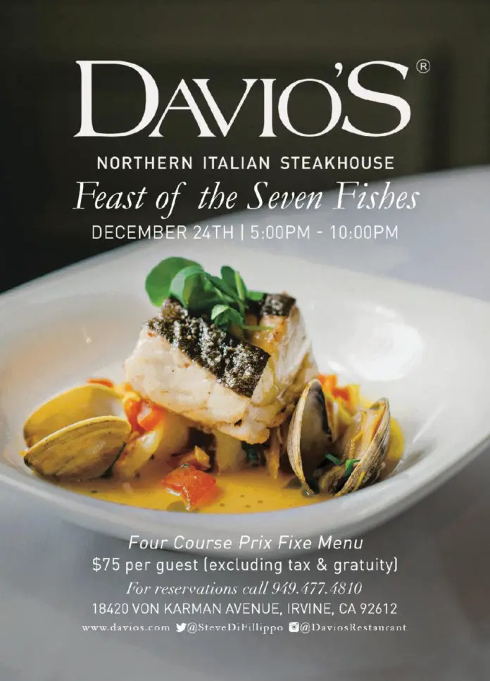 Seven Fishes Davio