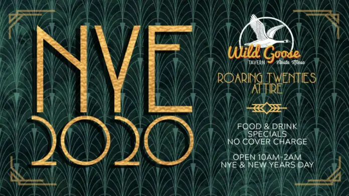 Wild Goose Tavern New Years Eve