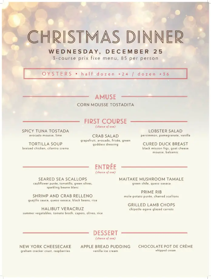 Las Brisas Christmas Dinner 2019