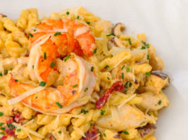 Daily Grill Spicy Shrimp & Chicken Pasta