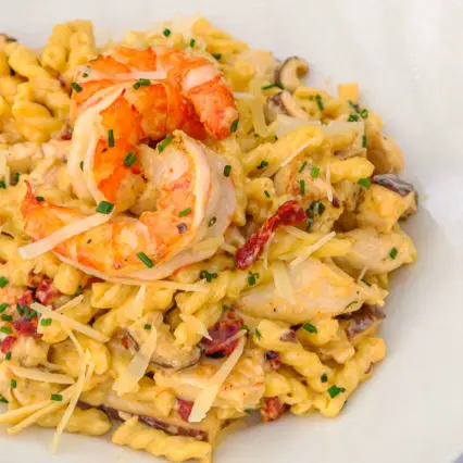 Daily Grill Spicy Shrimp & Chicken Pasta