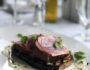 Davio's Awaken 180 Blackened Tuna With Grilled Eggplant