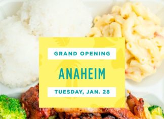 Ono Hawaiian Bbq Anaheim Grand Opening