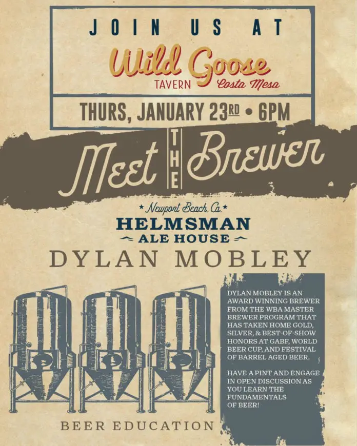 Wild Goose Meet The Brewer