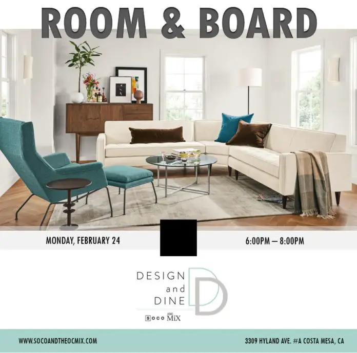 Room & Board Design And Dine Feb 2020