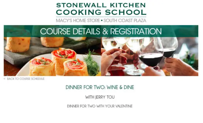 Stonewall Kitchen Valentines Dinner For Two