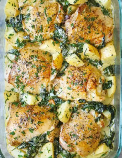 Stefano's Roasted Garlic And Lemon Chicken Thighs