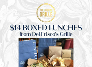 Del Friscos Boxed Lunch