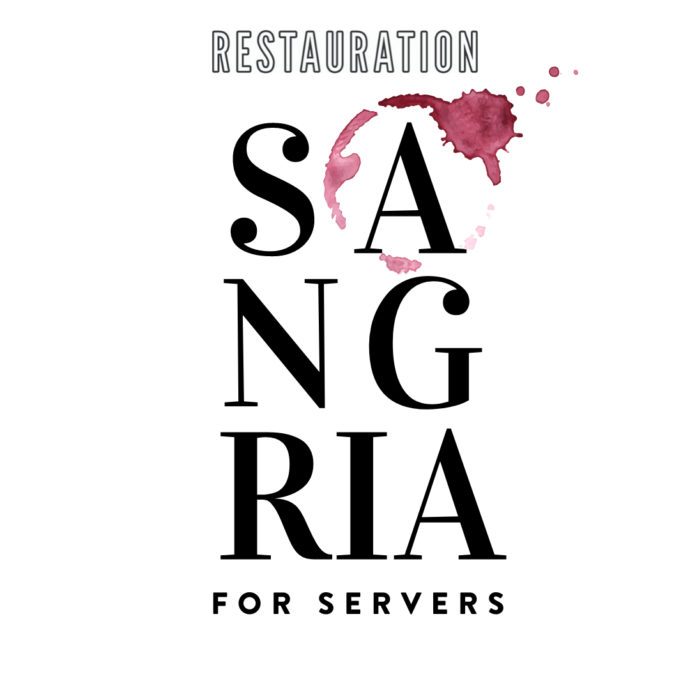 Restauration Sangria For Servers