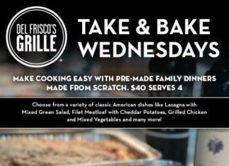 Del Friscos Take And Bake Wednesdays