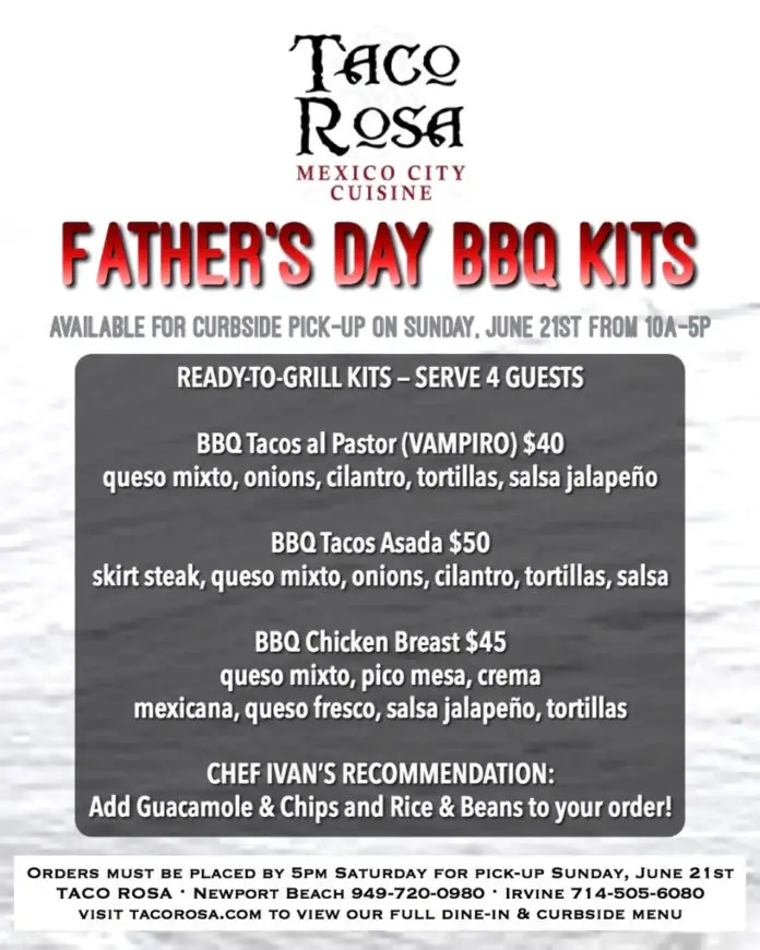 Taco Rosa Father's Day