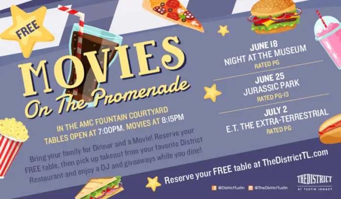 Free Movies At The District