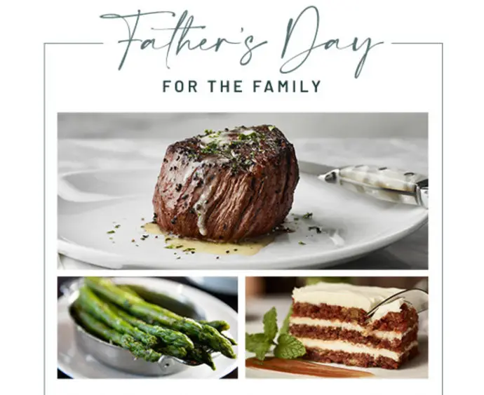 Fleming's Father's Day Family Meal