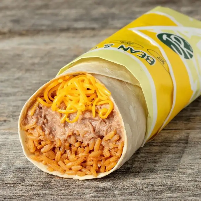 Miguel's Jr Bean Rice And Cheese Burrito