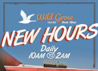 Wild Goose Tavern New Hours