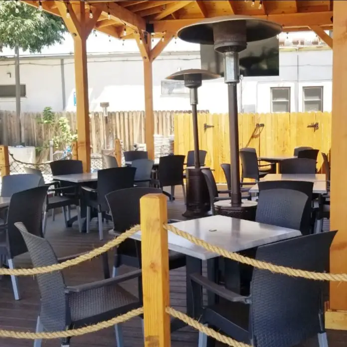 Black Marlin Outside Seating