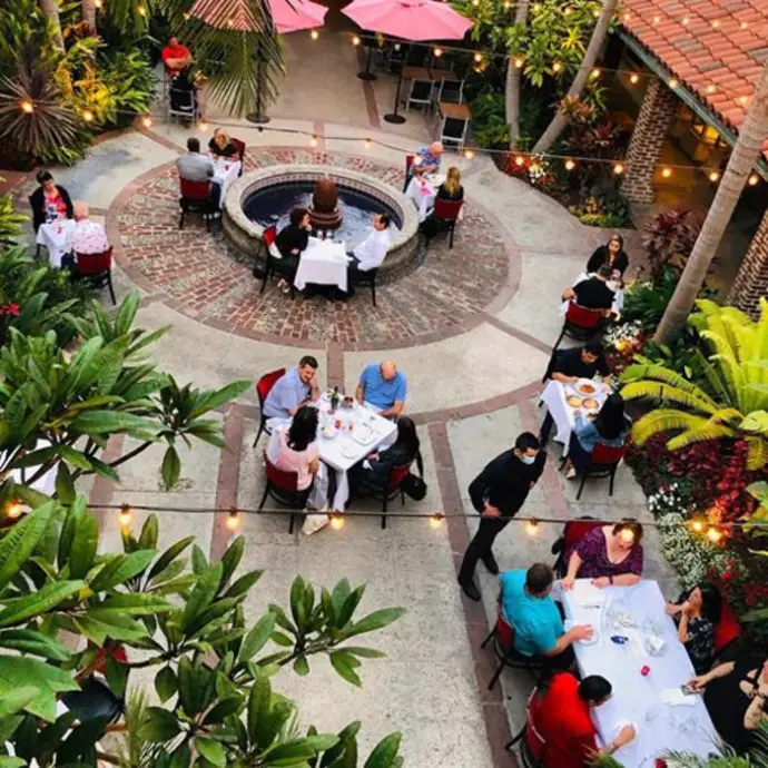 The Cellar Courtyard Dining