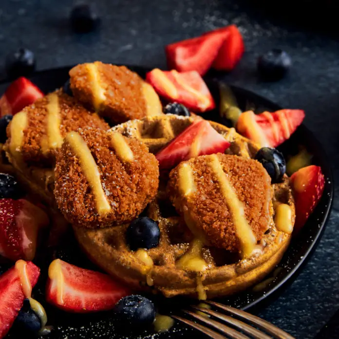 Field Roast Nuggets And Waffles